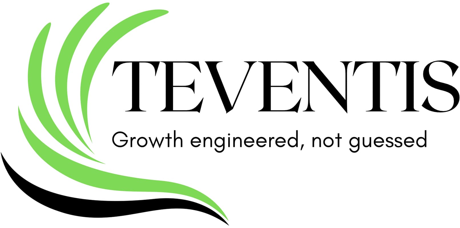 TEVENTIS logo: Growth engineered, not guessed.